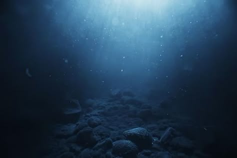 Bottom Of Ocean, Deep Ocean Wallpaper, Dark Deep Ocean, Laptop Wallpaper Underwater, Deep Ocean Background, Deep Blue Sea Wallpaper, Underwater Dark Ocean, Ocean Texture, Ocean Images