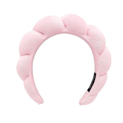 Amazon.com : BLAISTER Skincare Headband for Women, Spa Headband, Makeup Headband for Washing Face, Soft Towel Headband for Facial Mask, Cute Hairband for Shower (Pink) : Beauty & Personal Care Terry Cloth Headband, Washing Face, Makeup Removal, Spa Headband, Skin Care Items, Skin Care Cream, Hair Hoops, Birthday Wishlist, Fashion Hair Accessories