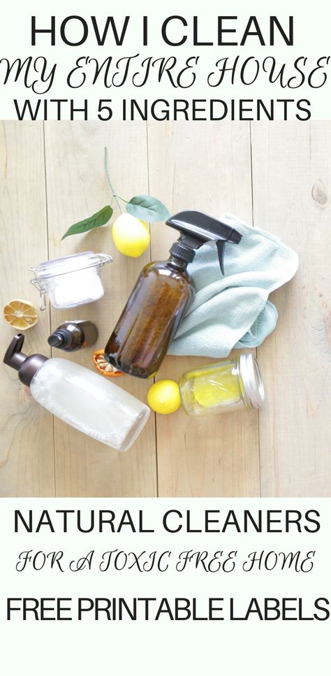 Cleaning With Essential Oils, All Natural Cleaning, Natural Cleaning Products Diy, Clean Baking Pans, Natural Cleaning Recipes, Essential Oils Cleaning, Homemade Cleaners, Deep Cleaning Tips, Labels Printables Free