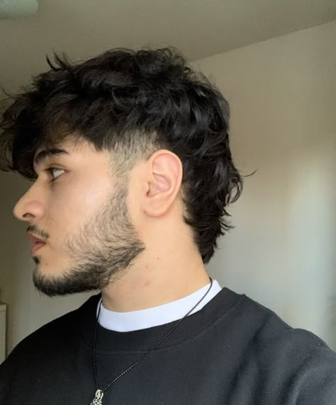 Faded Mullet Men, Mens Haircuts Thick Hair, Aesthetic Guy, Men Fade Haircut Short, Hair Cut Guide, Mens Haircuts Short Hair, Haircuts Short Hair, Gents Hair Style, Haircut Curly Hair