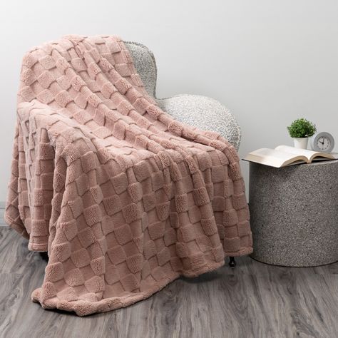 Our new Checkered Teddy Throws check all of the boxes:⁠ ⁠ ✅ Four shades to suit every mood⁠ ⁠ ✅ Made sustainably from 100% recycled polyester⁠ ⁠ ✅ Trendy checkered pattern⁠ ⁠ ✅ Affordably priced at $24.99 each⁠ ⁠ Shop via the link in bio! Throw Blanket Bed, Icy Pink, Cozy Hygge, Lightweight Bedding, Blanket Bed, Wool Dryer Balls, Cozy Throw Blanket, Twin Blanket, Warm Home