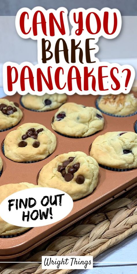 Muffin Tin Pancakes, Bachelorette Breakfast, Muffin Top Pan Recipes, Pancakes In The Oven, Allergy Friendly Breakfast, Baking Pancakes, Muffin Top Recipes, Pancake Cups, Oreo Pancakes