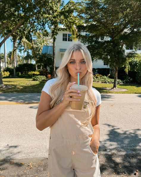 happier with an iced coffee in hand 🧋💐 Holding Coffee Pose, Drinking Coffee Pose, Vineyard Photos, Gabi Fuller, Ice Photo, Coffee In Hand, Coffee Trailer, Taylor James, Oxford Circus