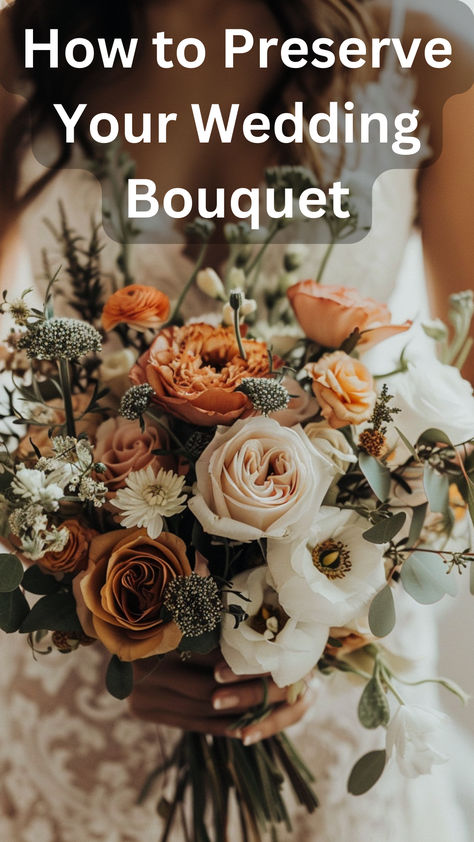 wedding bouquet Save Bridal Bouquet, Ideas For Wedding Bouquets After Wedding, Saving Wedding Bouquet, How To Preserve Bouquet Flowers, How To Preserve Bouquet, Diy Wedding Bouquet Preservation, Save Wedding Bouquet, Drying Wedding Bouquet, How To Dry A Wedding Bouquet