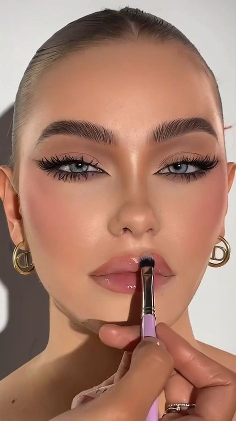 Teknik Makeup, Makeup Cantik, Video Makeup, Makeup Artist Tips, Smink Inspiration, Pinterest Makeup, Makijaż Smokey Eye, Dope Makeup, Makeup Looks Tutorial