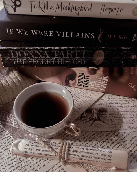 584 Likes, 42 Comments - Unzila 🇵🇰 (she/her) (@gurlwithbooks) on Instagram: “Hello bookish folks 🍁 I finally started if we were villains and I’m already halfway through it 😅…” Dark Academia Life, Bookstagram Ideas, Easy Diy Ideas, Dark Acadamia, Chaotic Academia, Aesthetic Dark Academia, Tea And Books, Cool Wood Projects, Boho Room Decor