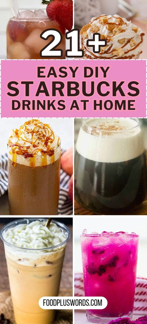 Recipes For Starbucks Drinks At Home, Starbucks Recipes Diy Homemade, How To Starbucks Drinks At Home, Starbucks Diy Recipes, Starbucks Hot Coffee Drinks Orders Cheap, Make At Home Starbucks Drinks, Easy Diy Starbucks Drinks, Diy At Home Starbucks Drinks, Diy Coffee Recipes At Home