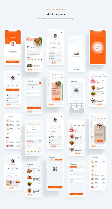 App Case Study, การออกแบบ Ui Ux, Application Ui Design, Desain Ux, Ui Ux 디자인, App Design Layout, Ux App Design, Recipe App, Android App Design