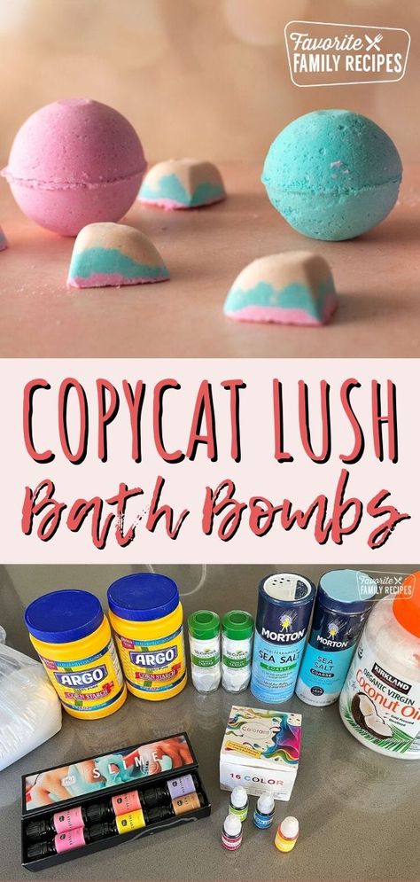 Bath Bomb Recipe Easy, Bath Boms Diy, Bath Bomb Recipe, Bath Boms, Bath Balms, Bombe Recipe, Bomb Recipes, Lush Bath, Bath Bomb Recipes