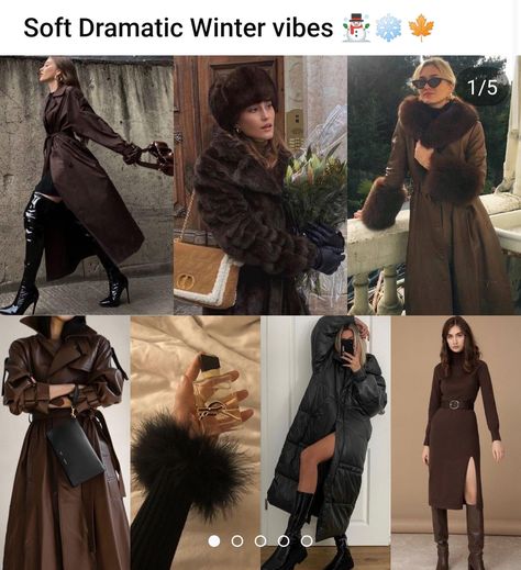 Soft Dramatic Winter, Dramatic Clothes, David Kibbe, Style Analysis, Dramatic Hair, Soft Dramatic, Gamine Style, Dramatic Style, Soft Autumn