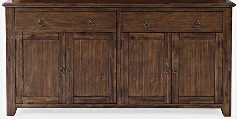 Hewlett 64'' Wide 2 Drawer Sideboard Dining Server, Dining Room Server, Bathroom Renovation Ideas, Kitchen Buffet, Upholstered Accent Chairs, Local Furniture, Serving Table, Kitchen Table Settings, Wine Room