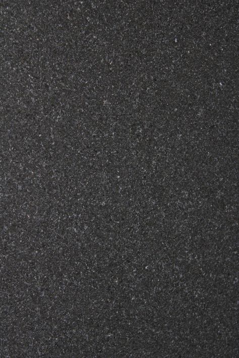 Absolute Black Premium is simple, yet timelessly stylish. Far from plain, its deep, dark pigment includes flecks of grayish white that draw the eye in. This granite is a wonderful choice for the counter tops, vanities, and back-splashes in any home. // Thickness: 3cm / Finishes: Polished Granite Texture Seamless, Dark Terrazzo, Granite Samples, Sandstone Texture, Pavement Design, Black Terrazzo, Black Counters, Gym Interior, Floor Texture