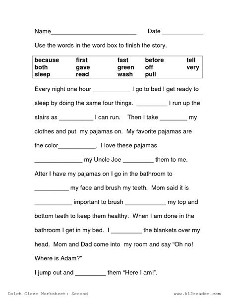 Third Grade Grammar Worksheets, 3rd Grade Reading Comprehension Worksheets, Third Grade Grammar, Cloze Passages, 2nd Grade Reading Worksheets, 1st Grade Reading Worksheets, Ela Worksheets, Language Arts Worksheets, 2nd Grade Writing