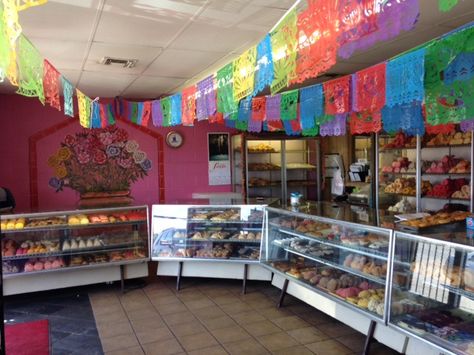 San Antonio Tourist » Chico's Bakery Mexican Bakery Design, Mexican Bakery Aesthetic, Mexican Bakery Shop, Angel Reyes, Mexican Bakery, Dream Restaurant, Mexican Bread, Bakery Shop Design, Bread Shop