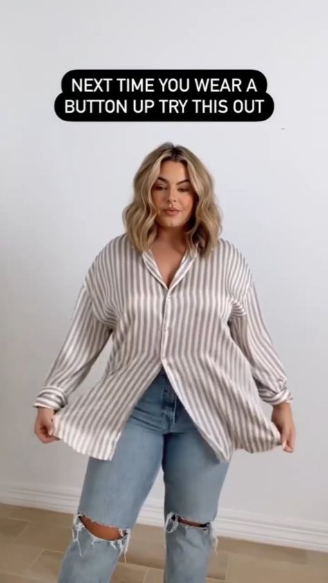 Button up fashion hack ✔️ @shaynaslife | Instagram Button Up Fashion, How To Wear Shirt, Long Shirt Women, Aesthetic Hiking, Hiking Outfit Spring, Hiking Outfit Fall, Shirt Hacks, Backpack Hiking, Hiking Outfit Women