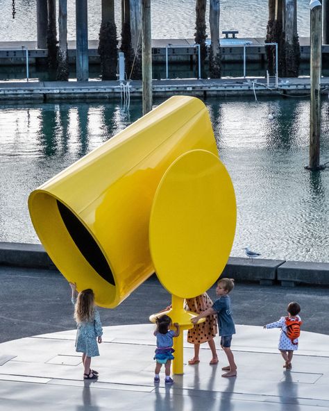 11 Public Art Installations That Create Big Joy - The Aesthetics of Joy by Ingrid Fetell Lee Urban Art Installation, Rainbow Park, Interactive Art Installation, Children Park, Public Realm, Interactive Installation, Interactive Art, Play Equipment, Installation Design