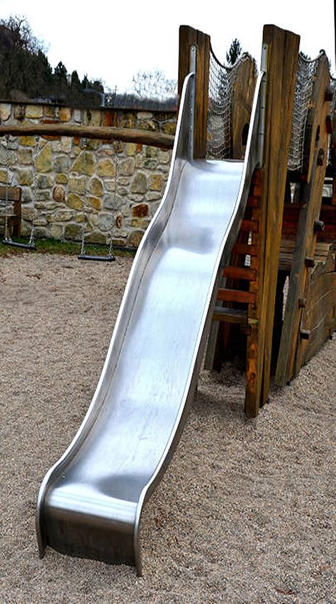 Diy Outdoor Slide, Homemade Slide, Backyard Slide, Playground Slides, Diy Slide, Indoor Slide, Outdoor Slide, Diy Slides, Playground Slide