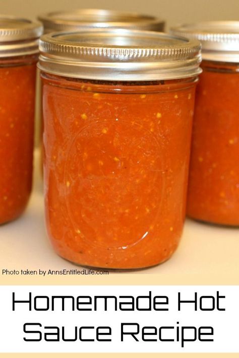 How To Make Habanero Hot Sauce, How To Can Hot Sauce, Habanero Hot Sauce Canning, Canning Hot Pepper Sauce, Canning Pepper Sauce, Hot Pepper Sauce For Canning, Canned Habanero Hot Sauce, How To Make Your Own Hot Sauce, How To Make Hot Sauce From Fresh Peppers