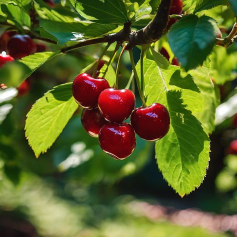 Cherry Tree Care: Grow Sweet Fruit in Your Yard!

#Backyardcherrytree #Cherrytreecare Cherry Tree Aesthetic, Sour Cherry Tree, How To Grow Cherries, Cherry Plant, Ornamental Cherry, Design Garden Ideas, Fresh Eating, Sour Cherries, Sweet Fruit