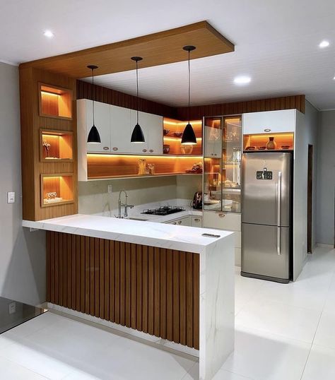 बेडरूम डिजाइन, Kitchen Wardrobe Design, Kitchen Bar Design, Desain Pantry, Simple Kitchen Design, Modern Kitchen Cabinet Design, Kitchen Interior Design Decor, Modern Kitchen Design Open Concept, Kitchen Interior Design Modern