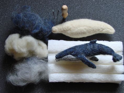 Felt Fish, Needle Felting Tutorial, Needle Felted Cat, Needle Felting Diy, Needle Felted Dog, Wool Animals, Needle Felting Tutorials, Felt Bunny, Needle Felting Kits