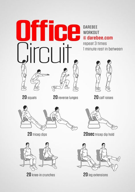 Workout In The Office, Quick Office Workout, Office Workout Challenge, Office Chair Workout, Desk Exercises, Office Workouts, Lunch Time Workout, Chair Workout, Office Workout