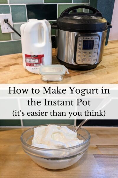 How to Make Yogurt in the Instant Pot - Reformed Acres Yogurt Diy, Yogurt In The Instant Pot, Yogurt Homemade, Instant Meals, Frugal Kitchen, Homemade Yogurt Recipes, Make Your Own Yogurt, Instant Pot Yogurt, Yogurt Recipe