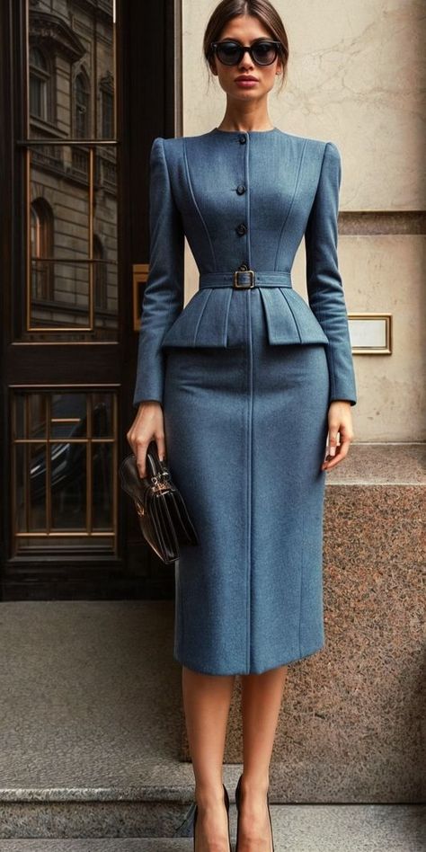 Woman Suit Fashion, فستان سهرة, Classy Work Outfits, Trendy Fall Outfits, Fashion Mistakes, Style Mistakes, New Classic, Suit Fashion, Classy Women