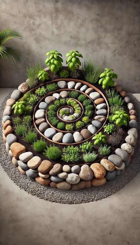 15+ Mystical Witchy Garden Ideas for a Magical Retreat 44 Diy Rock Garden Ideas Landscaping, Camping Garden Ideas, Witchy Yard Ideas, Decorating With Stones, Garden Arches Ideas Backyards, Mini Garden Ideas, Mini Rock Garden, Diy Rock Garden, Rock Garden Ideas