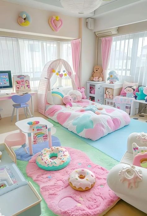 Organiser Cucina, Kids Room Interior Design, Toddler Girl Room, Kids Bedroom Inspiration, Toddler Room Decor, Cute Bedroom Ideas, Kids Interior Room, Girly Room, Toddler Rooms