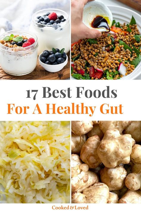 Best Foods For Gut Health Natural Prebiotic Foods, What To Eat For A Healthy Gut, Probiotics And Prebiotics Food, Best Foods For Microbiome, Vegan Recipes For Gut Health, Good For Your Gut Foods, Best Things For Gut Health, Gut Health Microbiome, Healthy Microbiome Foods