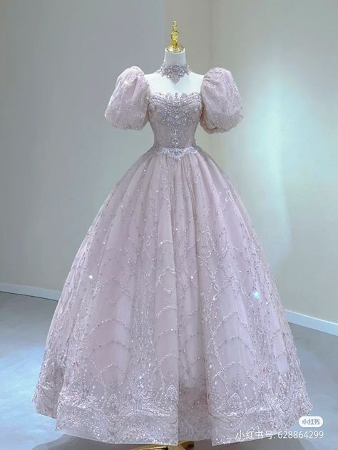 Ever Pretty Dress, Fairy Quinceanera Dress, Princess Ball Gowns Fantasy Fairytale, Dress For Court, Pink Princess Wedding Dress, Fairytale Dress Princesses Ball Gowns, Purple Princess Dress, Princess Dress Prom, Gaun Tulle