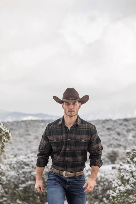 Country Outfits Men, Country Outfits For Men, Western Outfits For Men, Cowboy Outfit For Men, Country Mens Fashion, Mode Country, Semi Casual Outfit, Cowboy Men, Outfit Vaquero