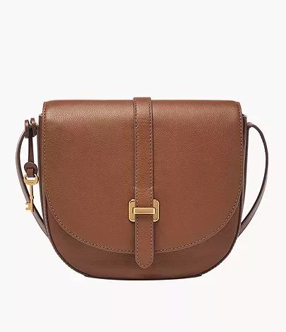 The  is a stylish and functional bag that is perfect for everyday use. It features a spacious interior, multiple pockets, and a crossbody strap that can be adjusted to your desired length. #EmeryCrossbody #CrossbodyBag Brown Leather Crossbody Purse, Purse Trends, Saddle Bag Purse, Trendy Purses, Brown Crossbody Bag, Bag Women Fashion, Women Crossbody Bag, Stylish Handbags, Fossil Bags