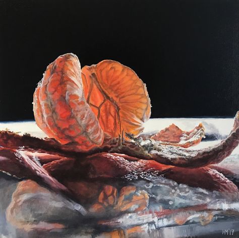 Hannah Moghbel - Contemporary Paintings A Bowl Of Fruit, Image Of Fish, Nirvana In Fire, Bowl Of Fruit, Alevel Art, Contemporary Still Life, Still Life Fruit, Food Painting, European Paintings