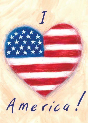 I love America ♥. | #myfreedommyfamily Patriotic Garden Flag, Patriotic Pictures, I Love America, God Bless The Usa, Proud American, Proud To Be An American, Love America, American Flags, Patriotic Flag