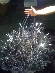 Stibnite Crystals, Rocks And Fossils, Geology Rocks, Pretty Rocks, Cool Rocks, Rocks Crystals, Beautiful Rocks, Gemstones Crystals, Gems Crystals