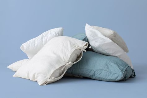 Have a Bunch of Old Pillows? Here Are 7 Things You Can Do With Them How To Wash Throw Pillows, Pile Of Pillows, Real Simple Magazine, Textile Recycling, Make A Door, Latex Pillow, Old Pillows, Preventative Health, Smart Solutions