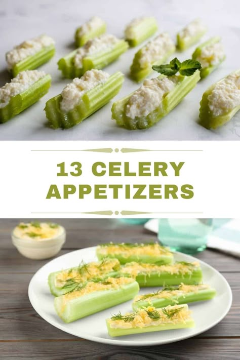 Stuffed Celery Recipes, Celery Appetizers, Celery Snacks, Stuffed Celery, Celery Recipes, Healthy Nutrition Plan, Celery Sticks, Easy Finger Food, Food For Health