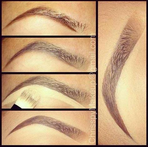 Use concealer to clean up the edges. | 16 Eyebrow Diagrams That Will Explain Everything To You Eyebrows Step By Step, Permanente Make-up, Drag Make-up, Braut Make-up, Best Eyebrow Products, Perfect Eyebrows, Eyebrow Tutorial, Eyebrow Shape, Perfect Brows