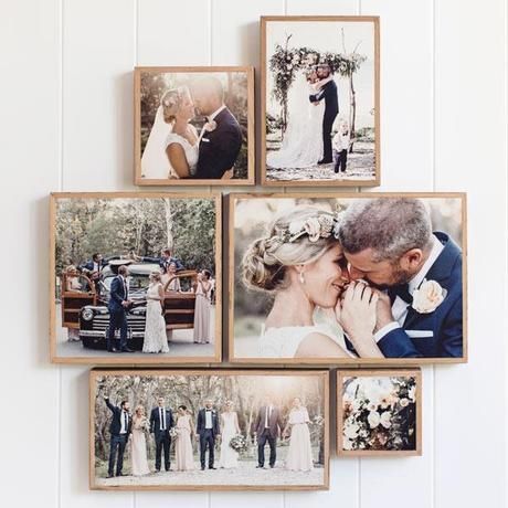 You've spent plenty of time, money and effort to ensure your wedding photos are the best they can be. So here are some ideas to display them loud and proud! Wedding Photo Wall Display, Wedding Gallery Wall, Wedding Photo Wall, Wedding Picture Walls, Wedding Photo Walls, Wedding Photo Display, Picture Walls, Photo Wall Display, Photo Arrangement