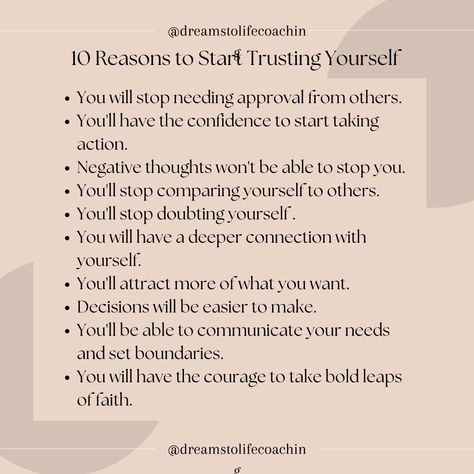 How To Build Trust With Yourself, How To Trust Myself, Being Secure With Yourself, Learning To Trust Yourself, How To Build Self Trust, How To Be Secure With Yourself, Building Self Trust, Self Trust Affirmation, How To Trust Yourself