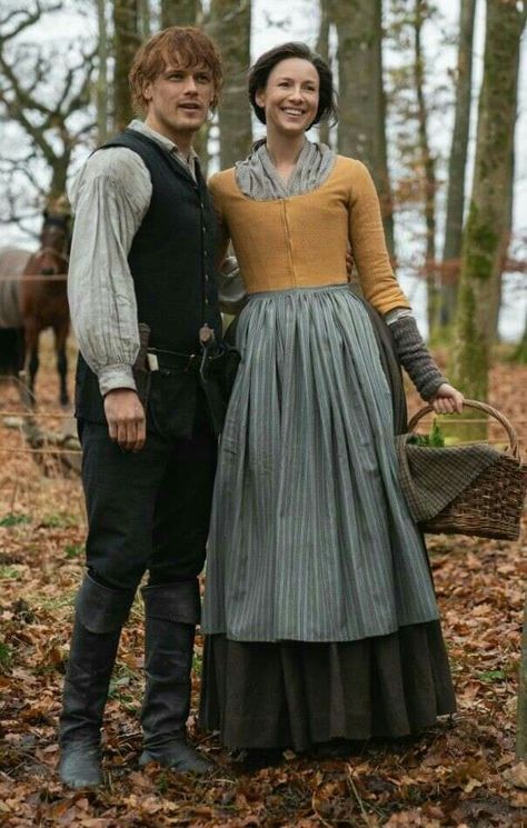 Puritan Clothing, Outlander Outfits, Outlander Style, Les Miserable, Scottish Clothing, Outlander Costumes, Sam Hueghan, Linen Outfits, Drums Of Autumn