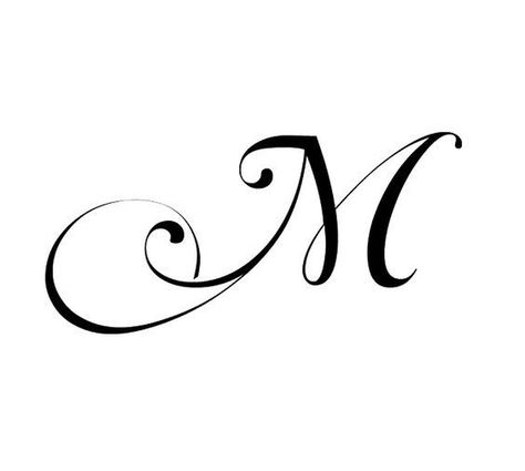 1000+ ideas about Cursive Letters on Pinterest | Alphabet Stencils ... The Letter M, Letter M, White, Black, Design