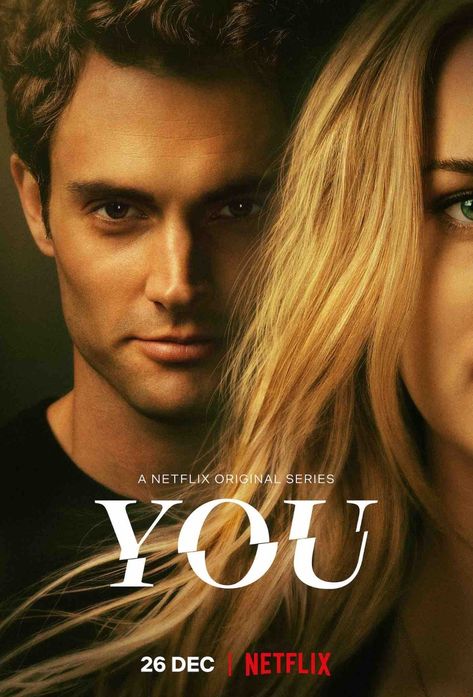 YOU - Netflix Series Poster The Boondock Saints, Film Netflix, Tonight Alive, Netflix Tv Shows, Penn Badgley, Series Poster, Tv Series To Watch, John Stamos, Netflix Tv