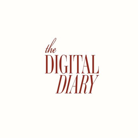 We welcome a brand new chapter for our marketing agency, reintroducing us as ‘The Digital Diary’. We have been working hard on this and are so excited to share it with all of you. As we navigate this industry it was important for us to create something that felt authentic to us and our brand values. The name The Digital Diary narrates the story we want to tell to our audience and clients. We want to always be transparent with our audience to feel as though they are apart of this experience... Digital Book Design, Lifestyle Blog Aesthetic, Cute Brand Names, Blog Aesthetic Layout, Digital Diary Instagram, Newsletter Aesthetic, Email Aesthetic, Mail Aesthetic, Diary Aesthetics