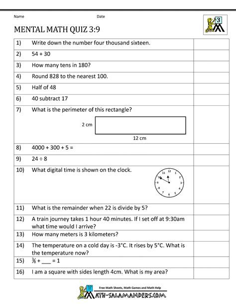 Math Worksheets Grade 3, Elapsed Time Worksheets, Math 3rd Grade, Easy Math Worksheets, Mental Maths Worksheets, Mental Maths, Beginning Math, Maths Worksheets, 3rd Grade Math Worksheets