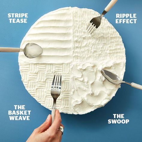 Piped, painted, smeared or slathered—your cake will be gorgeous with these great ways to ice a cake. Kue Fondant, Tårta Design, Resipi Kek, Torte Cupcake, Smitten Kitchen, Easy Cake Decorating, Cake Icing, Cupcake Cake, Cake Frosting