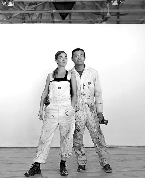 Painters Outfit Artists, Artist Outfit Style, Painter Outfit, Coverall Men, Painters Overalls, Art Outfits, Painters Pants, Dickies Workwear, Artist Outfit