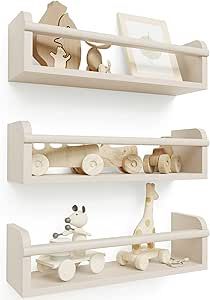 Nursery wall shelf